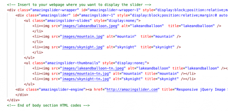 How to add an audio player and a slideshow to the same webpage | HTML5 ...